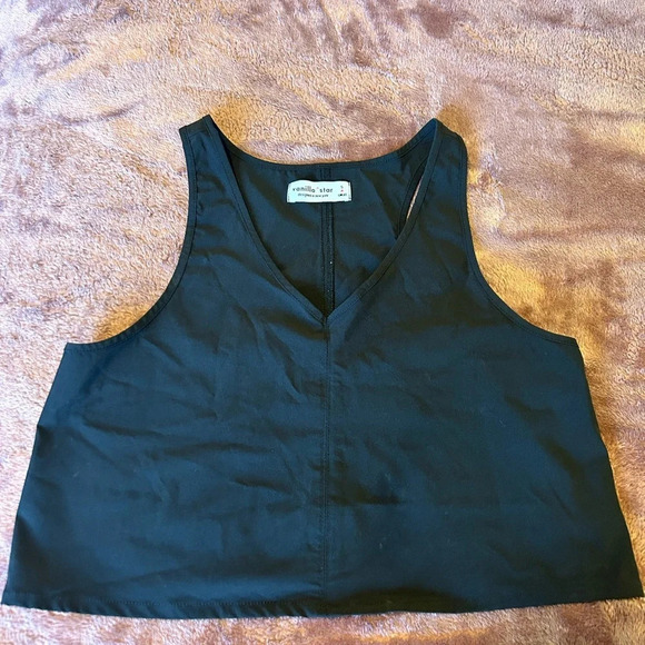 Vanilla Star Workout Crop Top Tank - Picture 2 of 5